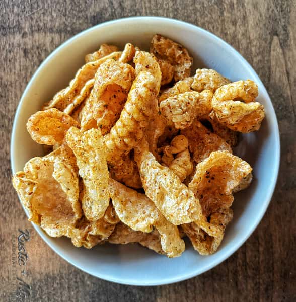 Truffle & Spice dusted Chicharrones