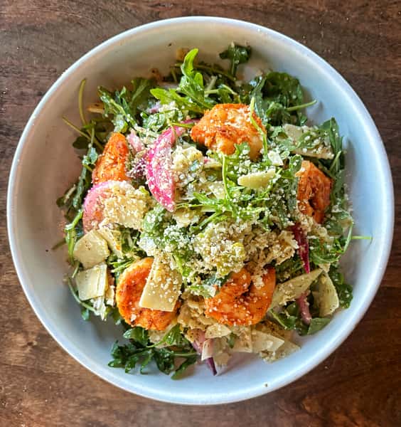 Shrimp & Parmesan Salad