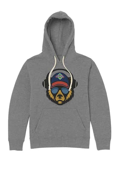Hoodie Bear Grey