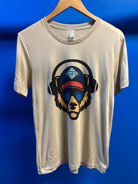 Bear Face T-Shirt Tan