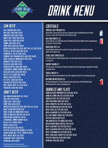 Drinks