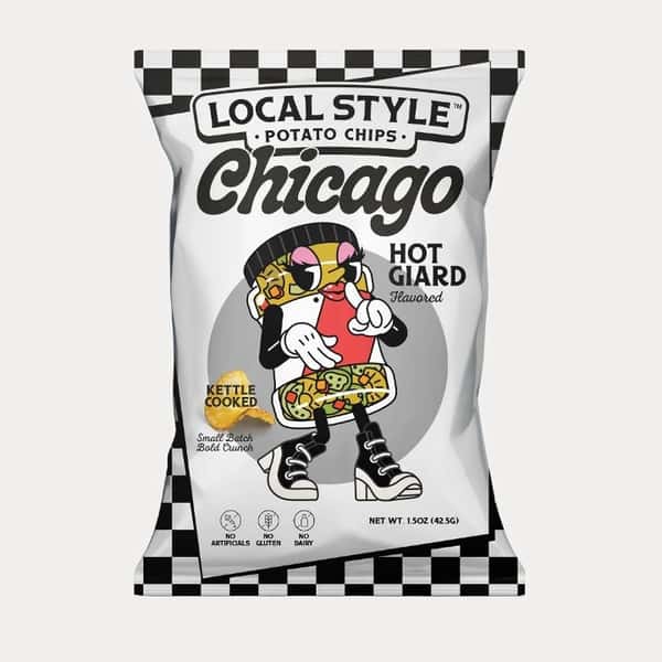 Hot Giardiniera Local Chips