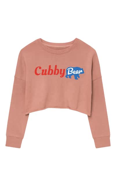 Cropped Blush Sweatshirt