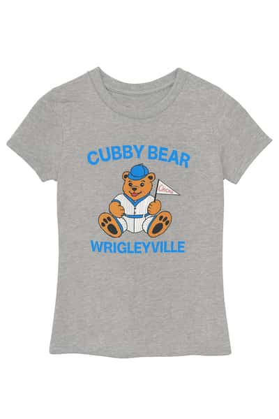 Vintage Men's Bear Face T-Shirt Grey