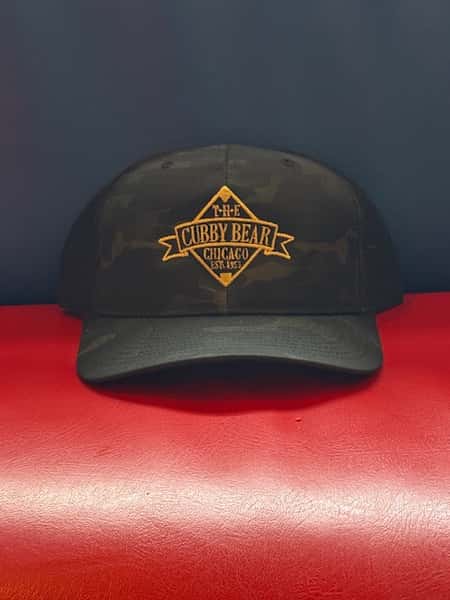 Black Cammo Hat