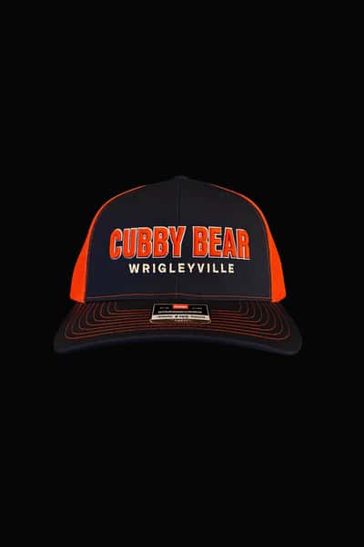 Bears Hat Blue and Orange