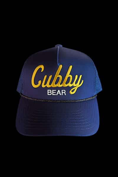 Mich Hat Blue w Gold Letters