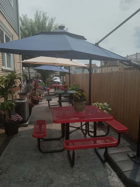 outside seating