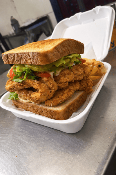Catfish Fillet Sandwich