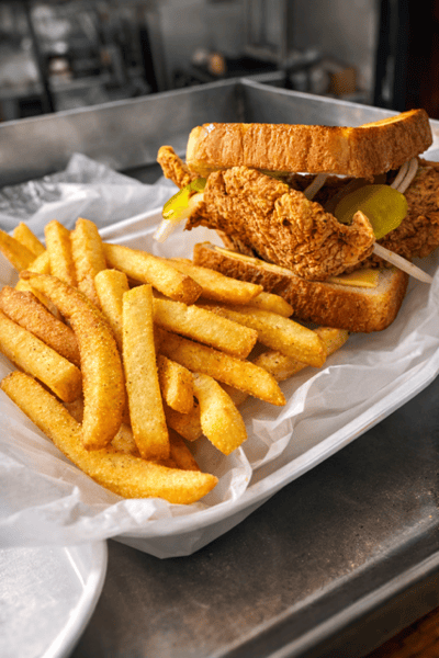 Turkey Chop Sandwich
