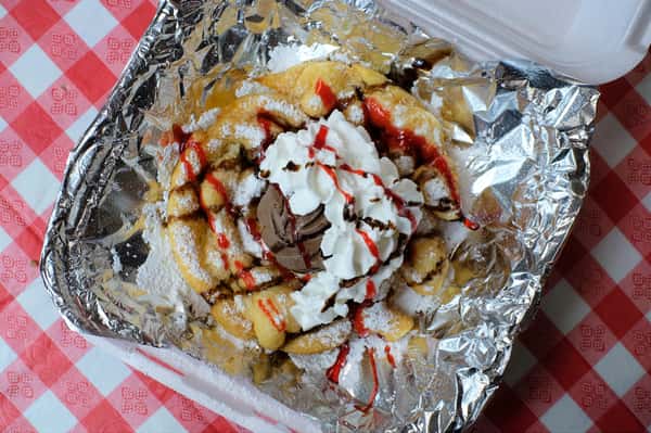 Funnel Cake Sundae