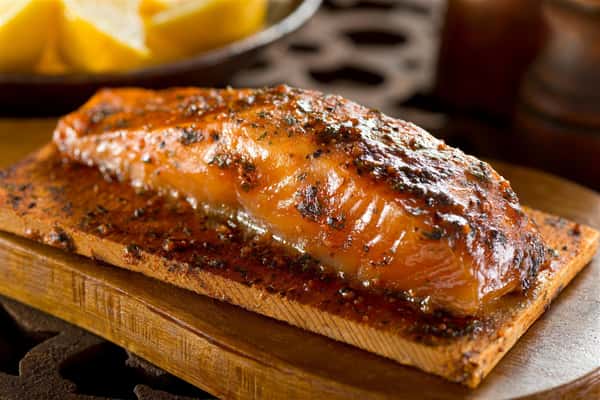 grilled salmon