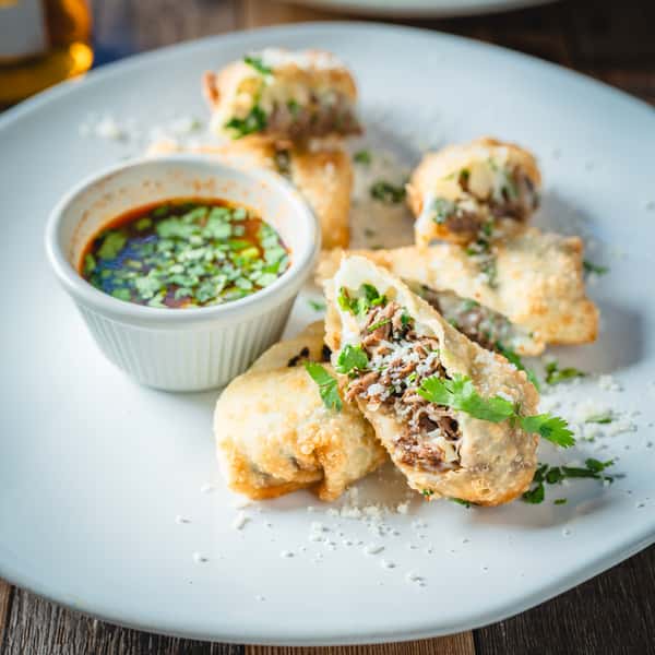 Birria Egg Roll