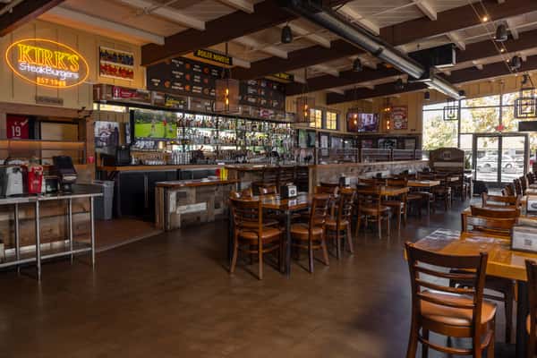 bar area