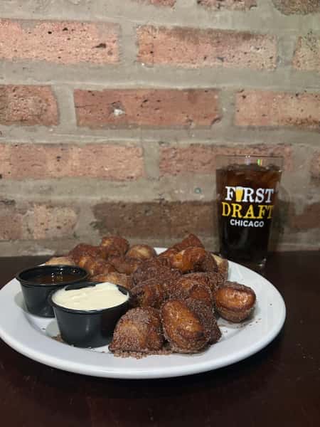 Churro Pretzel Bites