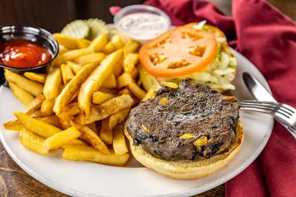 Black bean burger