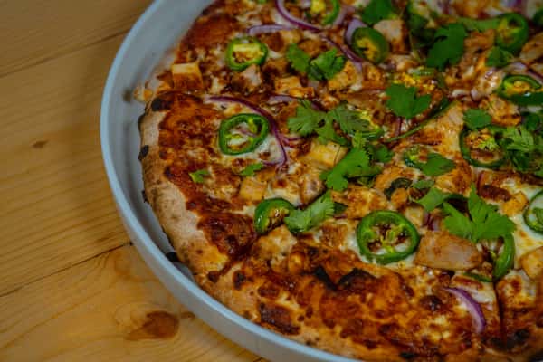 Old Fashion BBQ Chicken Pizza