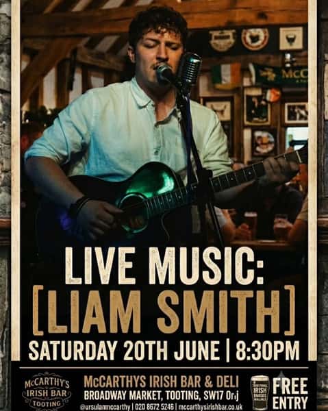 Live Music Tonight With @folkysound from 8.30 pm #irishbar #irishpub #tooting #tootingcommon