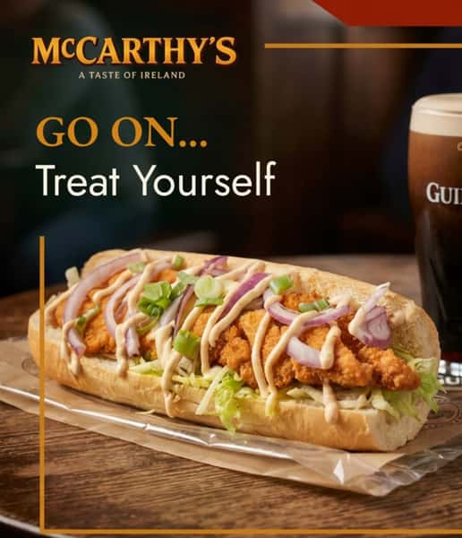 Caught you looking, didn’t we? 😉
To celebrate delivery launching from our Brixton hub we are offering 2-4-1 on an Irish classic AND a bag of tayto all week!
12-4 every day until this Friday. Link in bio!
#treatyourself #go-on-go-on-go-on #everyrollhasalovelybottom