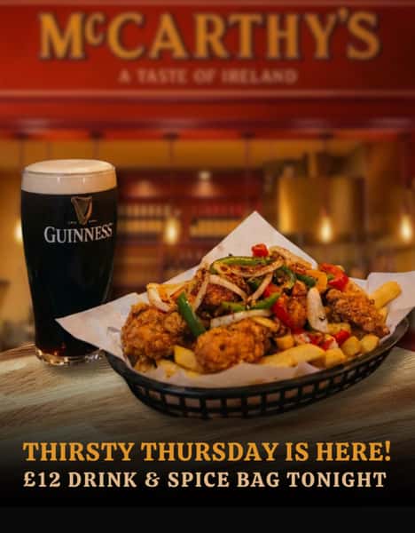 It’s Thursday @bwmarkettooting Any Drink Any Spice Bag £12 #spicebag #thirstythursday #swlondon #tooting