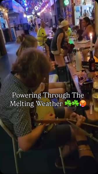 #irishtrad #heatwave #tooting #tootingcommon #southwestlondon ☘️☘️☘️