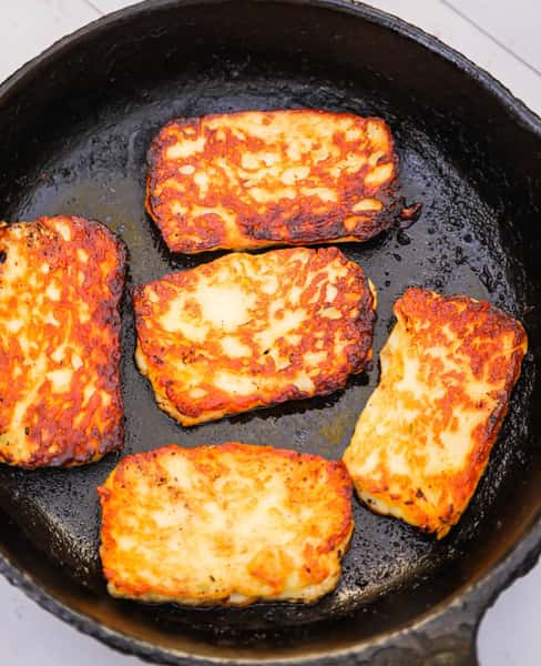 Hot Honey Halloumi
