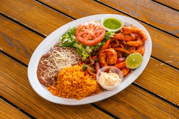 FAJITAS DE CAMARON