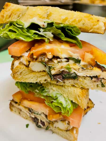 Charmoula Chicken Sandwich