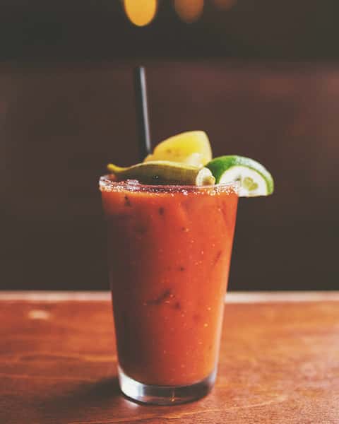 best bloody mary cocktail at Traditional American restaurant in West Seattle, WA