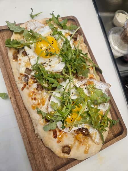 Sausage Breakfast Pizza