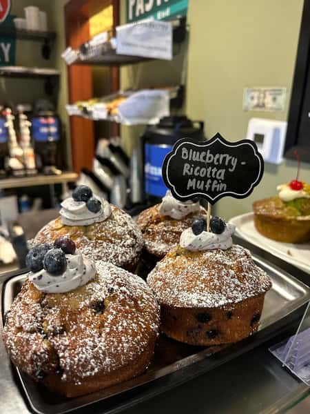 Nana's Famous Blueberry Ricotta Muffin