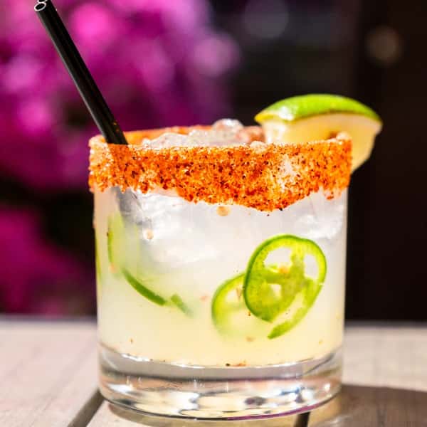 Cocktail with lime