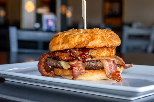 Smoked Gouda BBQ Burger