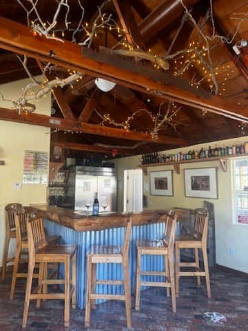 Our intimate wine bar offers a worldwide selection of beers and wines.