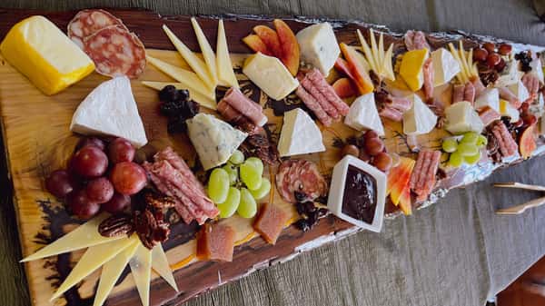 Our grazing boards are perfect for your private party, hosted at our Queen's Inn Wine Bar or the winery patio!