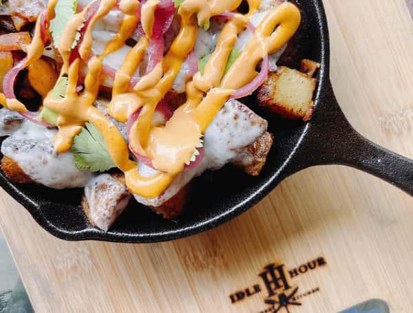 Dish in a pan