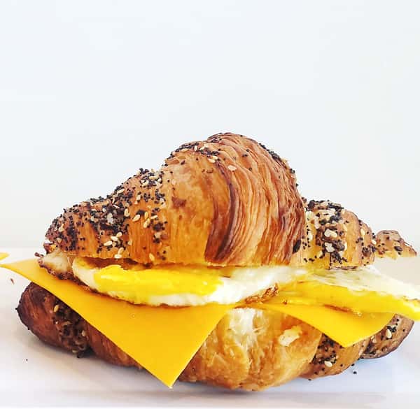 Egg Breakfast Croissant Sandwich