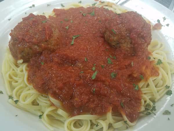 Linguini & Homemade Marinara Sauce
