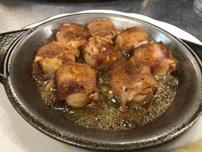 Sea Scallops Wrapped In Bacon