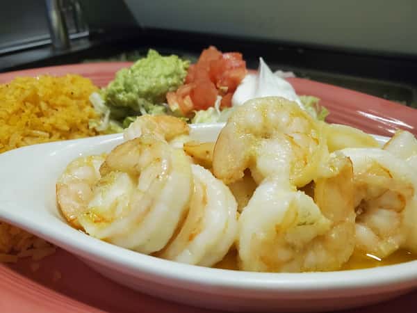 Camarones Al Mojo De Ajo
