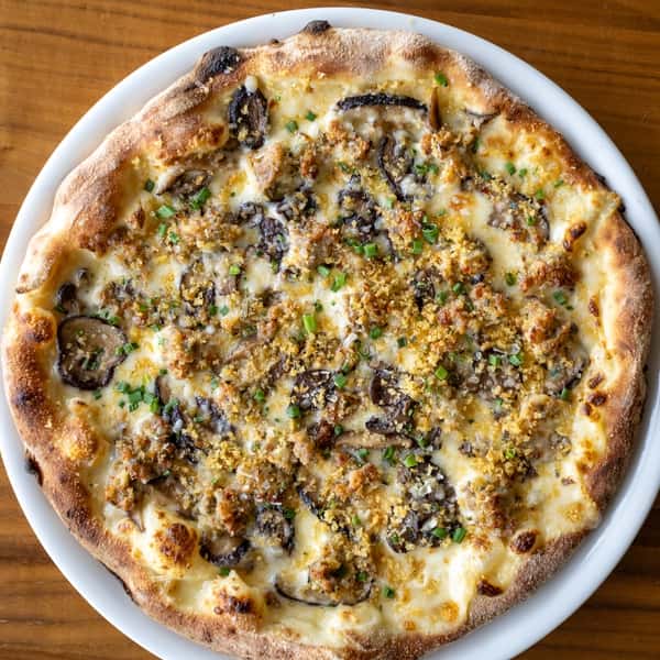 Stuffed Mushroom Pizza