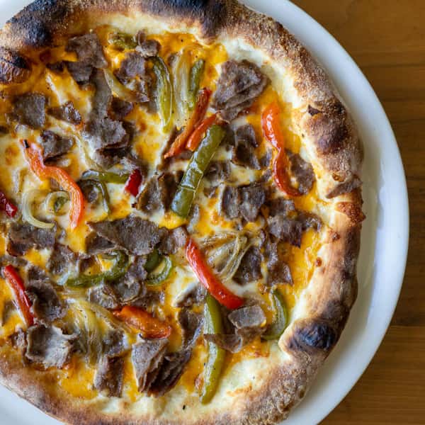 Philly Cheesesteak Pizza
