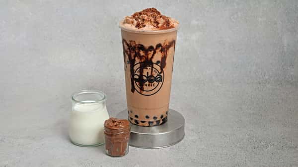 Milky Nutella Snow