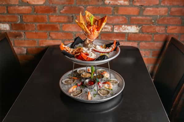 Seafood Tower Appetizers Sonny Lubick Steakhouse