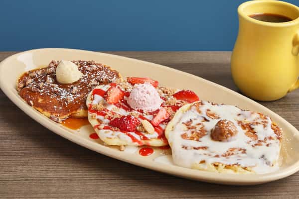 Gluten Free Friendly Signature Pancake Flight