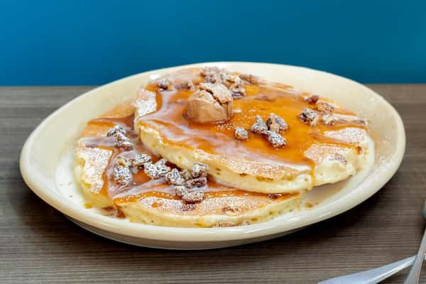 Cinnamon Roll Pancakes
