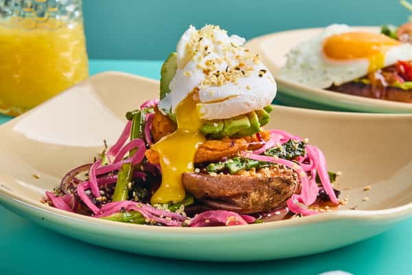 Sweet Potato Veggie Smash Up