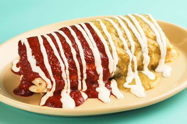 Smothered Breakfast Burrito