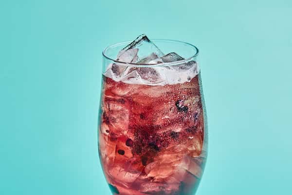 Boozy Blackberry Mint Limeade