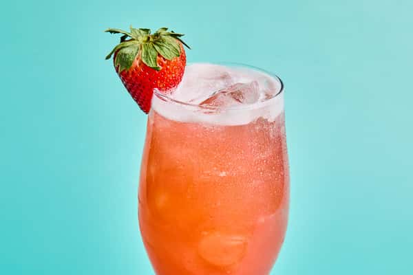 Boozy Strawberry Lavender Lemondade